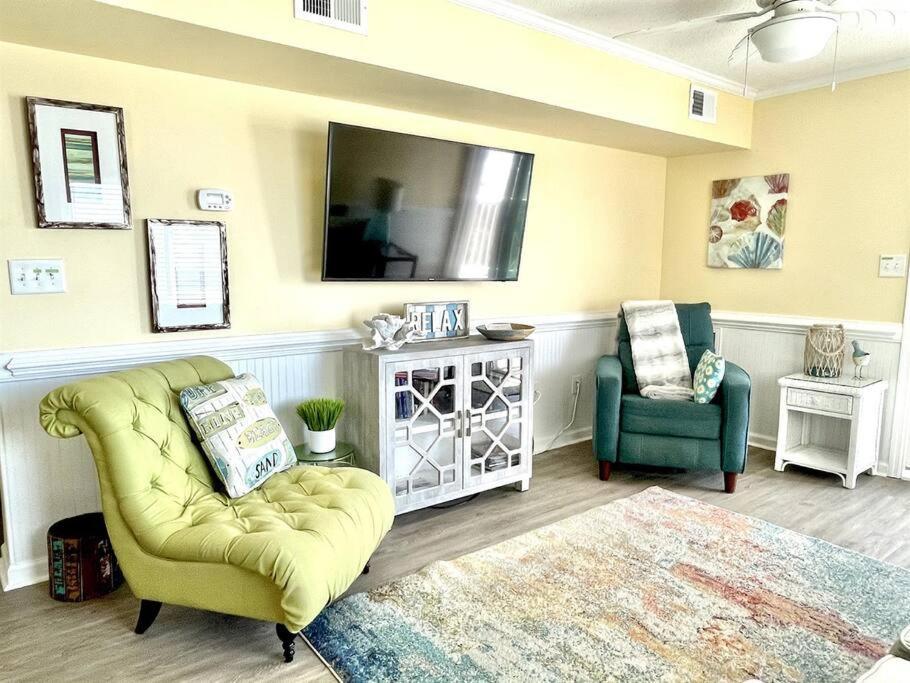 מירטל ביץ' *2Br Oceanfront Retreat*King Ensuite*Pool*Nmb Cherry Grove*Pc4 מראה חיצוני תמונה