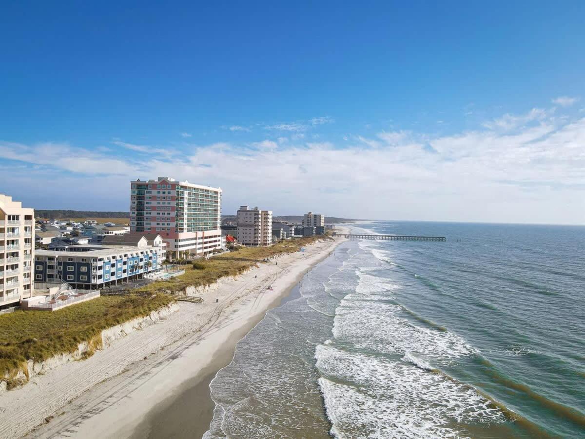 מירטל ביץ' *2Br Oceanfront Retreat*King Ensuite*Pool*Nmb Cherry Grove*Pc4 מראה חיצוני תמונה
