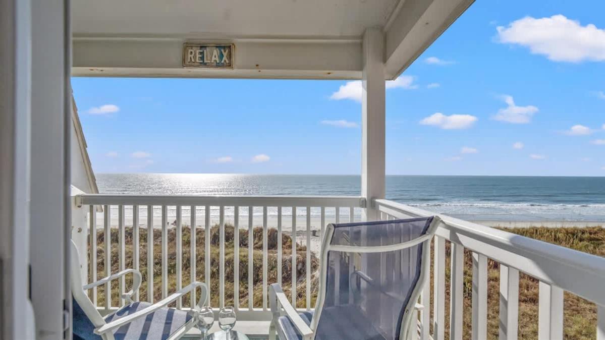 מירטל ביץ' *2Br Oceanfront Retreat*King Ensuite*Pool*Nmb Cherry Grove*Pc4 מראה חיצוני תמונה